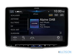 Alpine iLX-F115D – Autoradio 11 Pouces DAB+, Apple CarPlay sans fil et Android Auto Alpine