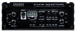 CRUNCH GTO3750 – Amplificateur Class D ultra-compact – 3 Canaux – 500W RMS – 2/4 Ohms CRUNCH