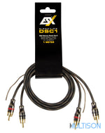 ESX DSC1 - Câble RCA Stéréo Haute Qualité avec Fil de Commande ESX