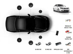 Focal Inside Renault Latitude ACTIVE 8.0 – Kits avant + arrière + Amplificateur Focal