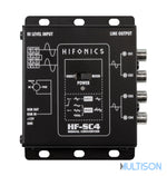 HIFONICS HF-SC4 - Convertisseur Haut Niveau / Bas Niveau 4 Canaux HIFONICS