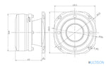MTX RTX4BTs – Tweeter à haute efficacité 10cm 200W RMS 8Ω (vendu à la pièce) MTX