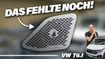 OPTION LS-549 – Haut-Parleurs Avant VW T6 PRO-Edition HD-Sound avec Grilles Design Inox (OEM+) OPTION