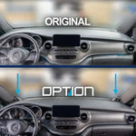 OPTION SET-334 – Système audio DSP V2 avec amplificateur, subwoofer et haut-parleurs avant pour Mercedes Vito W447 OPTION