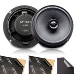 OPTION SET-395 – Kit Haut-Parleurs Arrière Plug & Play pour Audi Q4 e-tron FZ (2021-2026) avec Isolation Acoustique OPTION