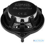 MUSWAY CSM42X - Haut-Parleurs Coaxiaux 10 cm pour Mercedes-Benz - Multison