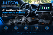 Multison : spécialiste du car audio et de l'intégration automobile