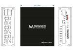 AUDIO SYSTEM M-50.4 MD – Amplificateur 4 Canaux Micro-Digital – 100 W RMS – 2 Ohms AUDIO SYSTEM