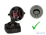 Alpine KTE-DME-BCRA1 - Kit d'installation rétroviseur  DME-R1200 VW Crafter, MAN TGE, et VW T5 Alpine