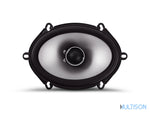 Alpine S2-S68 - Haut-Parleurs Coaxiaux 2 Voies Elliptique 15 cm x 20 cm Alpine