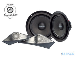 Alpine SPC-106S907 - Haut-Parleurs Haut de Gamme pour Mercedes-Benz Sprinter Alpine