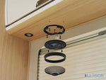 Alpine SPC-R100S – Haut-parleurs radiaux universels 12 cm camping-car Alpine