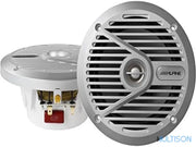 Alpine SPS-M601 - Haut-parleur marin coaxial 16,5 cm à 2 voies Alpine