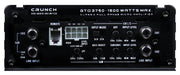 CRUNCH GTO3750 – Amplificateur Class D ultra-compact – 3 Canaux – 500W RMS – 2/4 Ohms CRUNCH