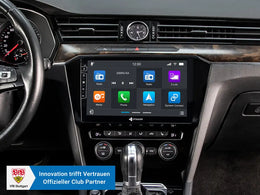 DYNAVIN D10-55 Premium – Autoradio Android 14 10,1 pouces pour Volkswagen Passat B8 avec CarPlay sans fil, Android Auto, DSP et Head-up Display DYNAVIN