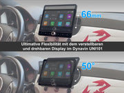DYNAVIN D9-UNI101 Premium – Autoradio Android 1 DIN 10,1″ avec DSP, Head-Up Display, CarPlay & Android Auto DYNAVIN