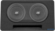 ESX DBX208Q - Système Bassreflex passif avec Double Subwoofer 20 cm ESX