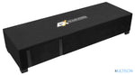 ESX DBX600Q - Caisson de Basse Dual Bassreflex avec Emplacement Amplificateur ESX