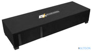 ESX DBX600Q - Caisson de Basse Dual Bassreflex avec Emplacement Amplificateur ESX