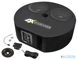 ESX DBX800A - Caisson de Basse Actif avec Amplificateur Intégré ESX