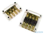 ESX DFD3/4G - Bloc de Distribution de Masse et de Fusibles ESX