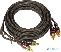 ESX DSC3 - Câble RCA Stéréo Haute Qualité avec Fil de Commande (3 m) ESX