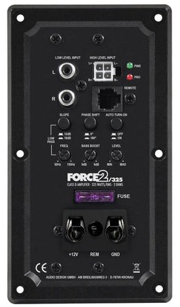 ESX FORCE2/325 – Module amplificateur actif Class D pour subwoofer ESX