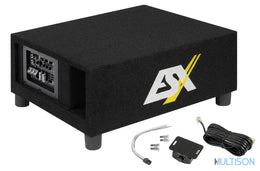 ESX QXB6A - Caisson de Basses Actif Bass-Reflex 6.5” avec Amplificateur Intégré ESX