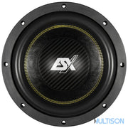 ESX QXE10D2 - Subwoofer Compact 25 cm à Double Bobine Mobile ESX