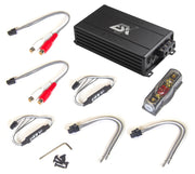 ESX SX-FOUR – Amplificateur 4 Canaux Mini Class D Haute Performance ESX