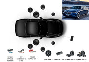 FOCAL ACTIVE 6.2 BMW G61 – Kit audio complet avant/arrière + subwoofers + ampli Focal