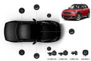 FOCAL INSIDE MINI COUNTRYMAN ACOUSTIC 6.2 – Kit complet avec subwoofer Focal