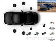 FOCAL INSIDE POWERED 6.2 – Ford F-250 (2018 - 2024) – Système audio complet Focal