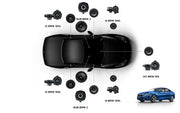 Focal Inside BMW Série 1 F52 ACOUSTIC 7.2 Kit acoustique 7 canaux pour BMW Série 1 F52 (2017 - ) Focal