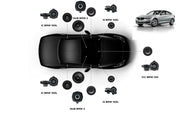 Focal Inside BMW Série 3 F34 ACOUSTIC 7.2 -Solution audio complète pour BMW Série 3 F34 Focal