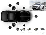 Focal Inside Mercedes GLC 2 ACOUSTIC 7.2 – Kit 7 haut-parleurs + 2 subwoofers Focal