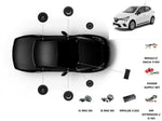 Focal Inside Renault Clio 5 ACTIVE 6.0 – Kits avant + arrière + Amplificateur Focal