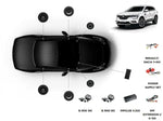 Focal Inside Renault Koleos 2 ACTIVE 8.0 – Kits avant + arrière + Amplificateur Focal