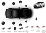 Focal Inside Renault Koleos 2 POWERED 8.1 – Kits avant + arrière + Subwoofer + Amplificateur Focal