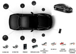 Focal Inside Renault Laguna 3 POWERED 8.1 – Kits avant + arrière + Subwoofer + Amplificateur Focal