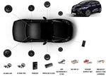 Focal Inside Renault Scenic 4 POWERED 8.1 – Kits avant + arrière + Subwoofer + Amplificateur Focal