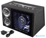 HIFONICS ATL12BPA - Caisson de Basses Actif Bandpass 30 cm 460 Watts RMS LED HIFONICS