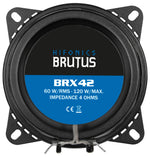 HIFONICS BRX42 - Haut-Parleurs Coaxiaux 10 cm 60 Watts RMS HIFONICS