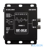 HIFONICS HF-SC2 - Convertisseur Haut Niveau / Bas Niveau 2 Canaux HIFONICS