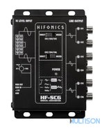 HIFONICS HF-SC6 - Convertisseur Haut Niveau / Bas Niveau 6 Canaux HIFONICS