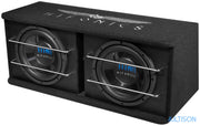 HIFONICS TD250R - Caisson Passif 2 x 25 Cm Bass-Reflex 600 Watts RMS HIFONICS