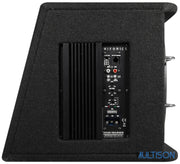 HIFONICS TDA250R - Caisson Actif 2 x 25 Cm Bass-Reflex 300 Watts RMS HIFONICS