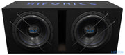 HIFONICS ZSPL12DUAL - Caisson Bass-Reflex 2x30 Cm 1200 Watts RMS HIFONICS