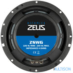 HIFONICS ZSW6 - Haut-Parleur Kickbass 16,5 cm 100 Watts RMS HIFONICS