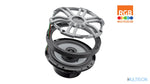 Hertz HEX 6.5 S-LD-G - Haut-parleur coaxial marine 6,5 LED RGB Hertz